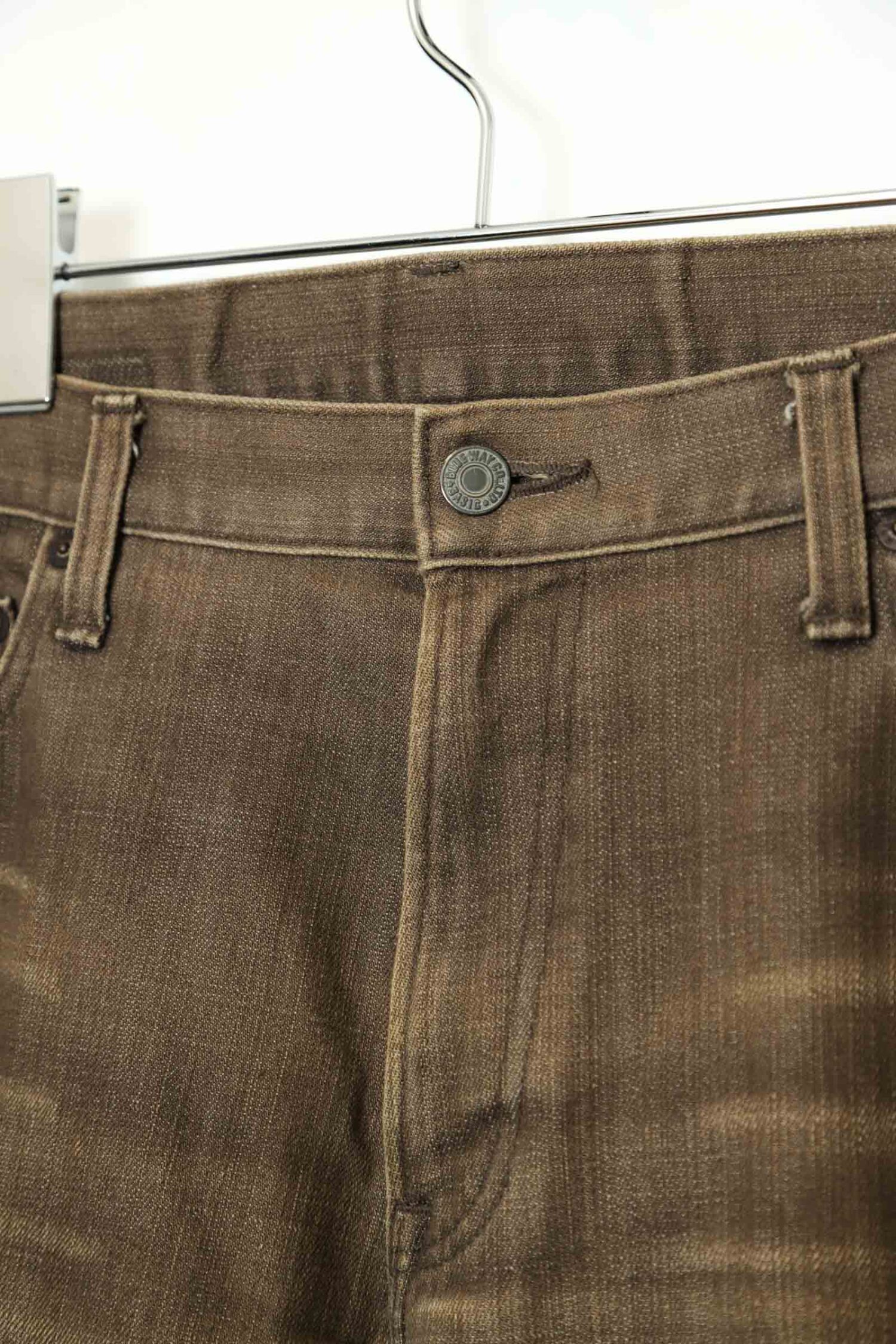Alternative view of USED BLEACHED DENIM PANTS/W90