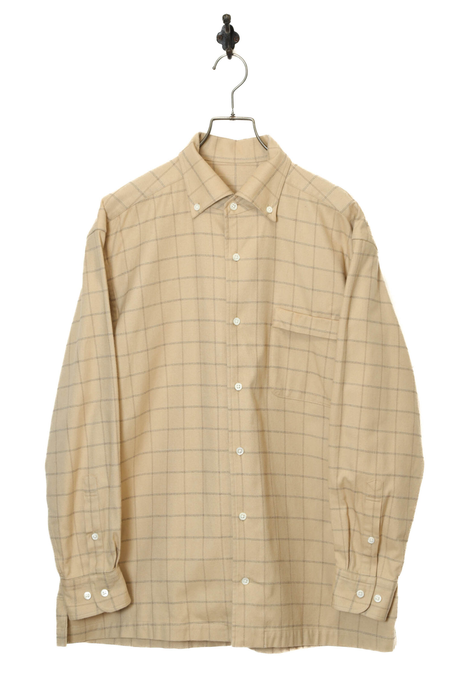 VINTAGE CHECK SHIRT/L