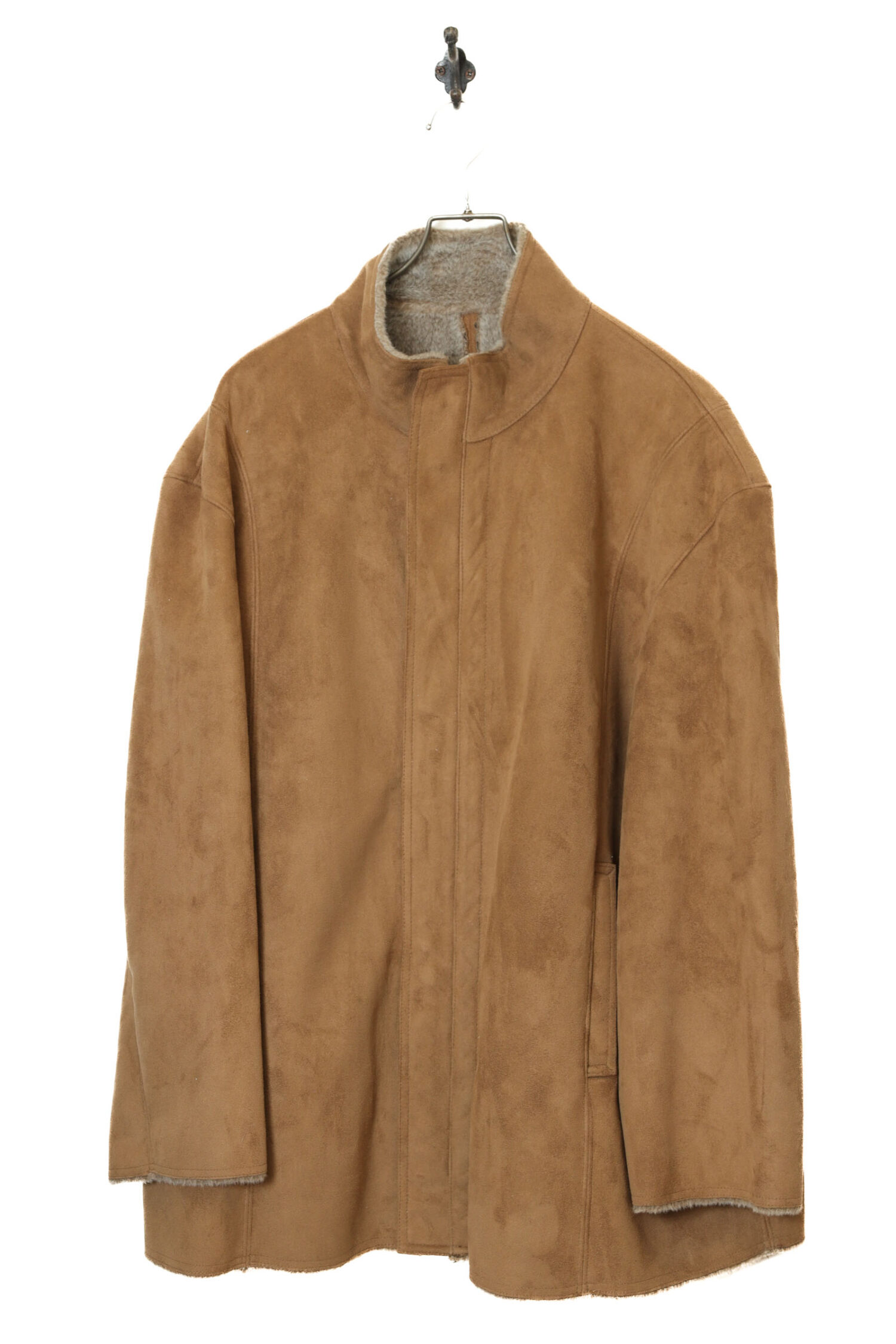 VINTAGE FAKE MOUTON JACKET/XL