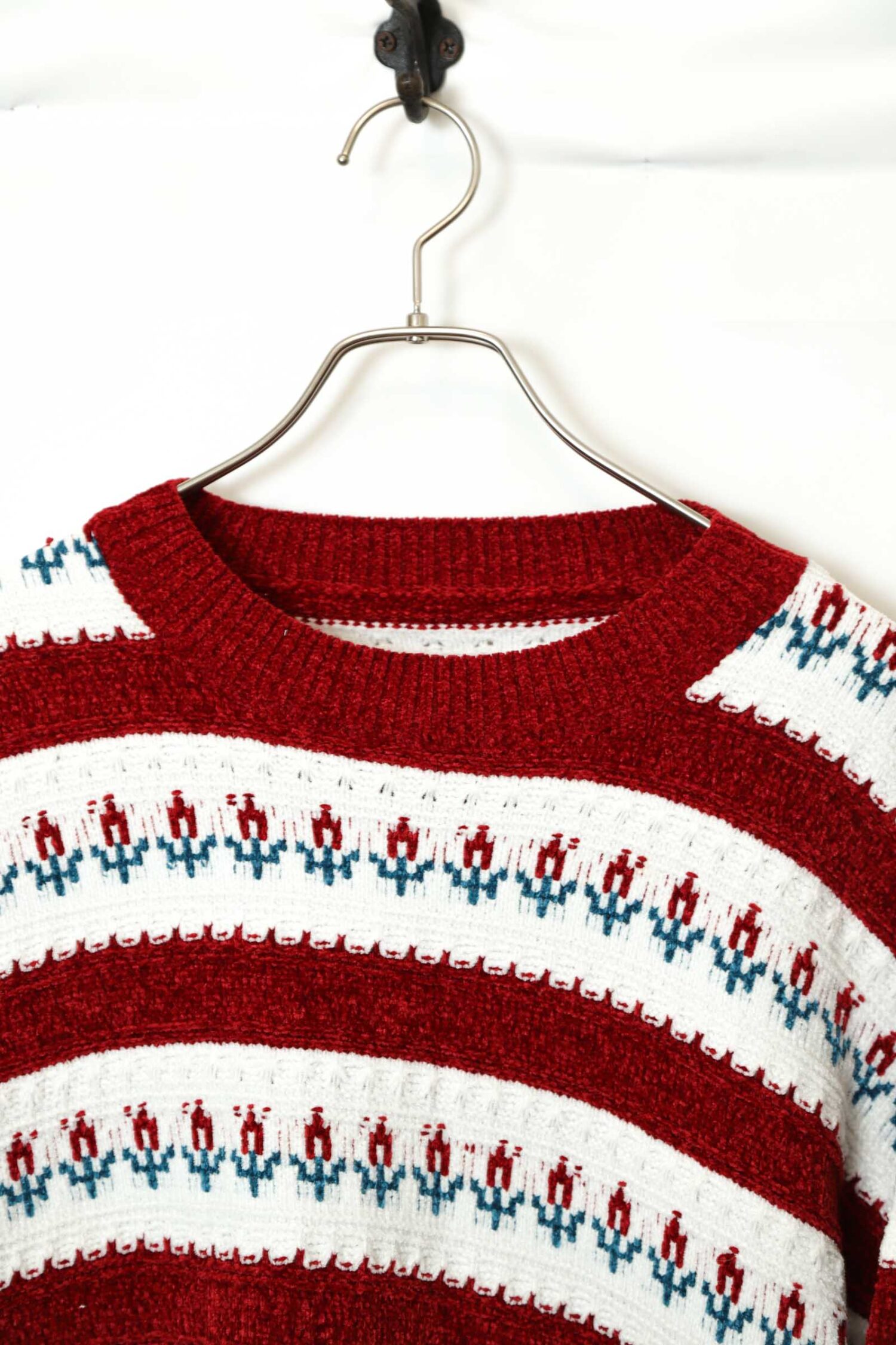 Alternative view of VINTAGE KNITTED SWEATER/L