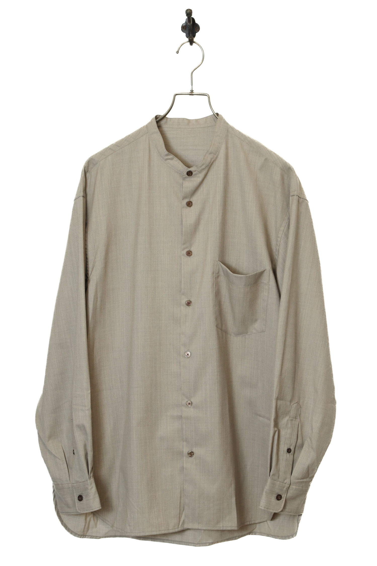 VINTAGE COLLARLESS SHIRT/XL