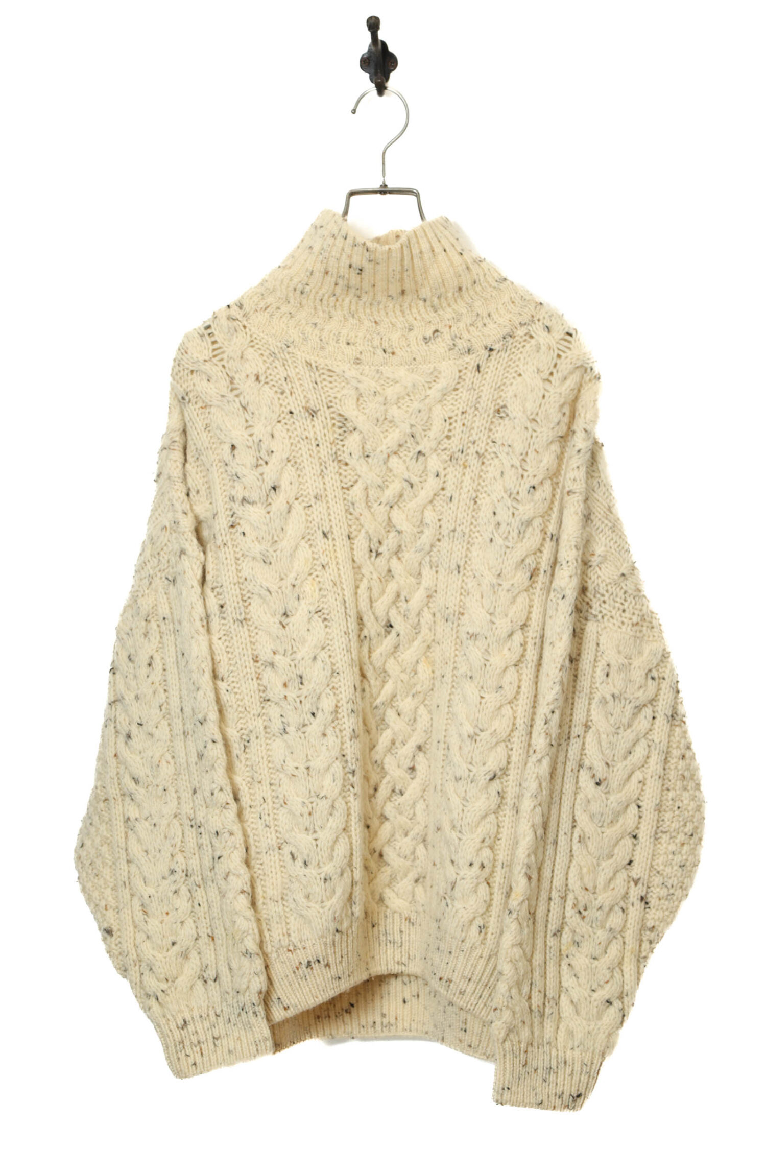 ニット+セーター vintage used knit 古着 40-50s Union Knitting Mills 無地 ソリッド ローゲージ ヘビー