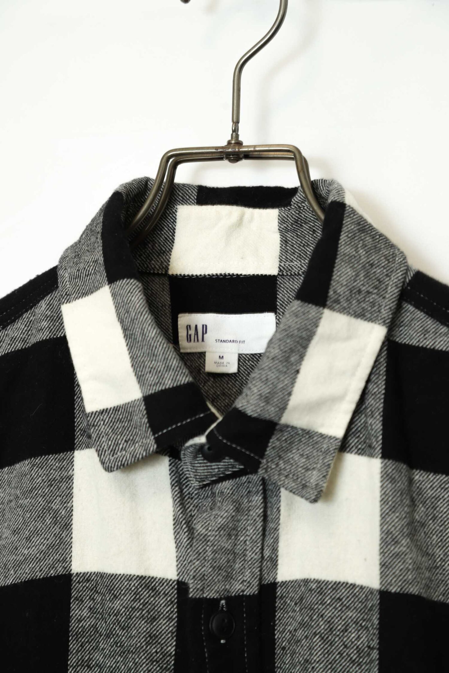 Alternative view of USED GAP CHECK SHIRT/M