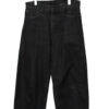 VINTAGE WIDE BLACK DENIM PANTS/W82