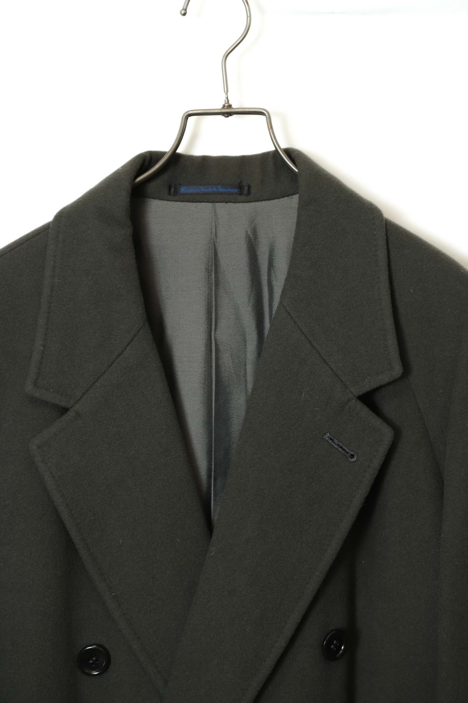 Alternative view of USED KILGOUR FRENCH STANBURY WOOL COAT/L