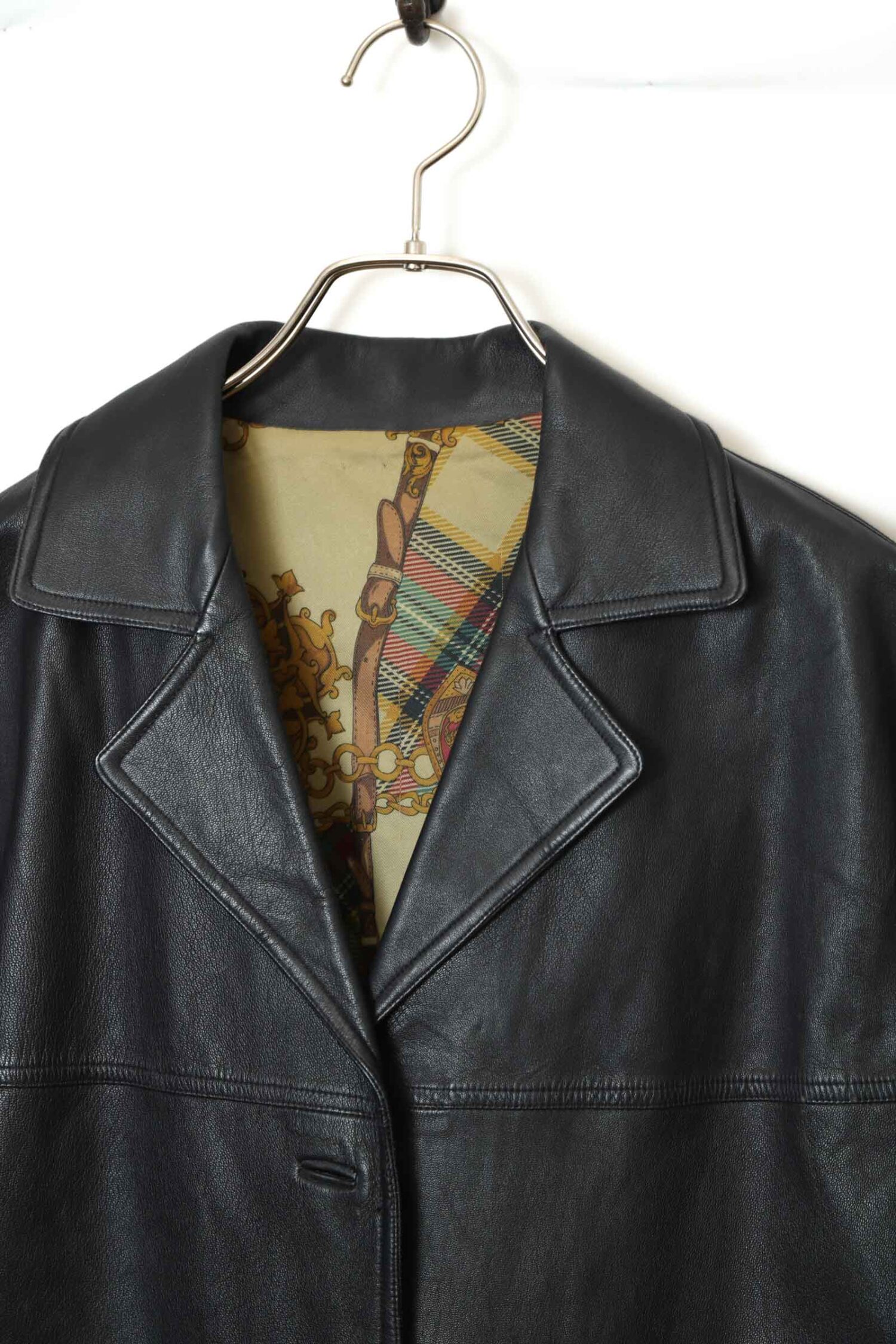 Alternative view of USED LEATHER JACKET/MADE IN ITALY/M