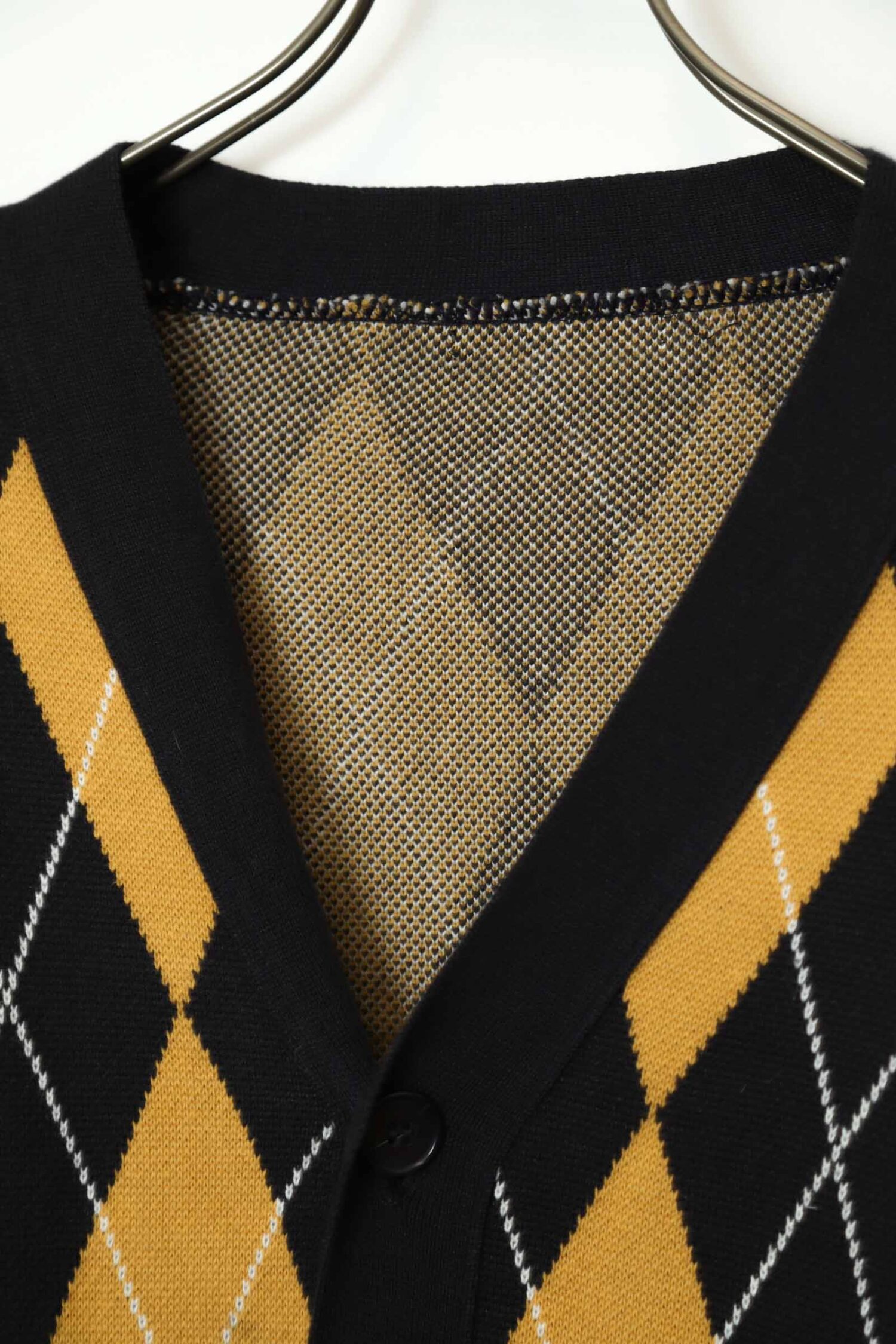 Alternative view of VINTAGE DESIGN PATTERN KNITED CARDIGAN/XL