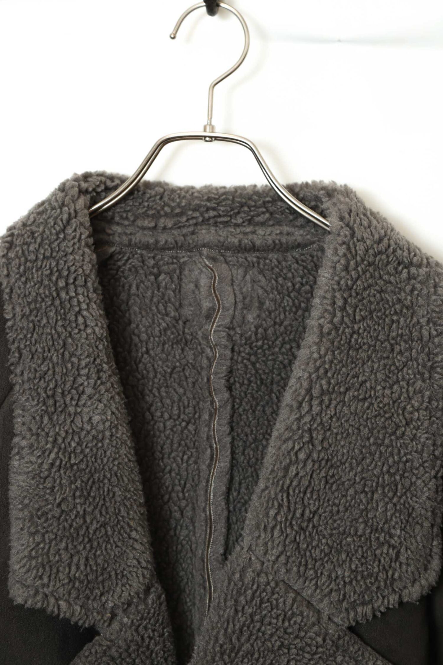 Alternative view of VINTAGE FAKE MOUTON JACKET/M