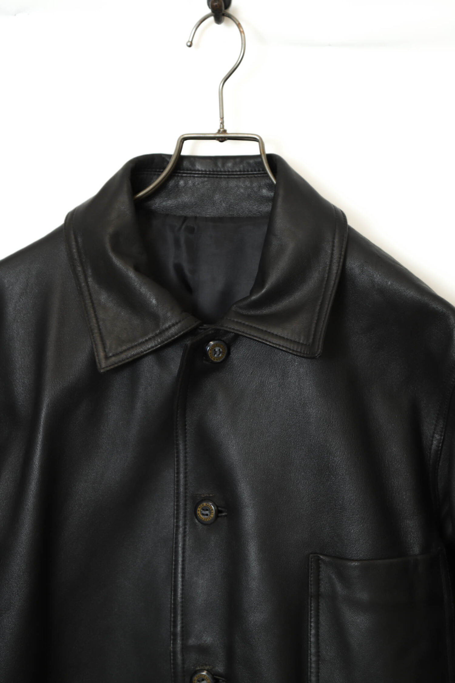 Alternative view of VINTAGE SHEEP LEATHER JACKET/L