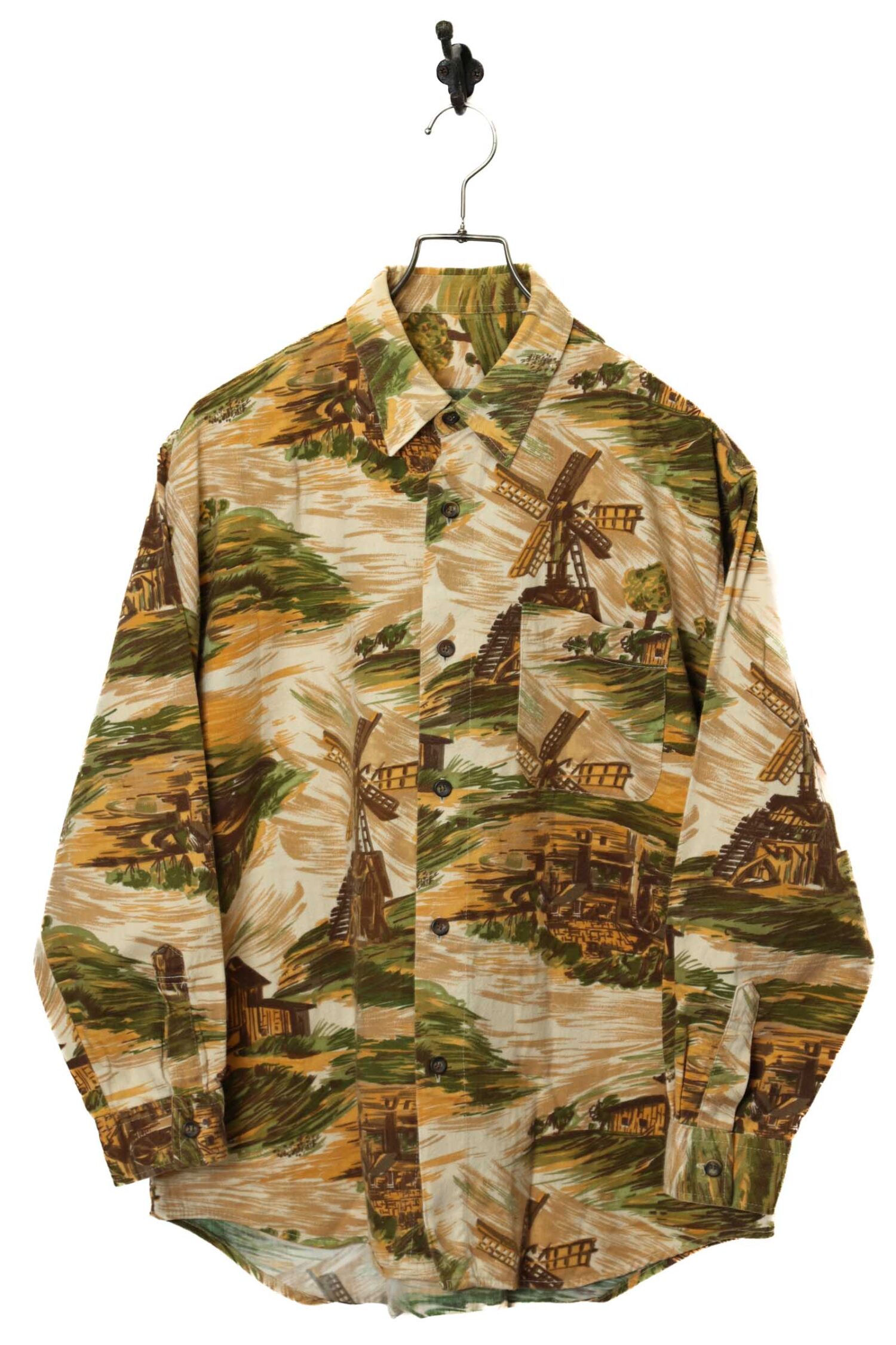 VINTAGE PRINTED SHIRT/XL