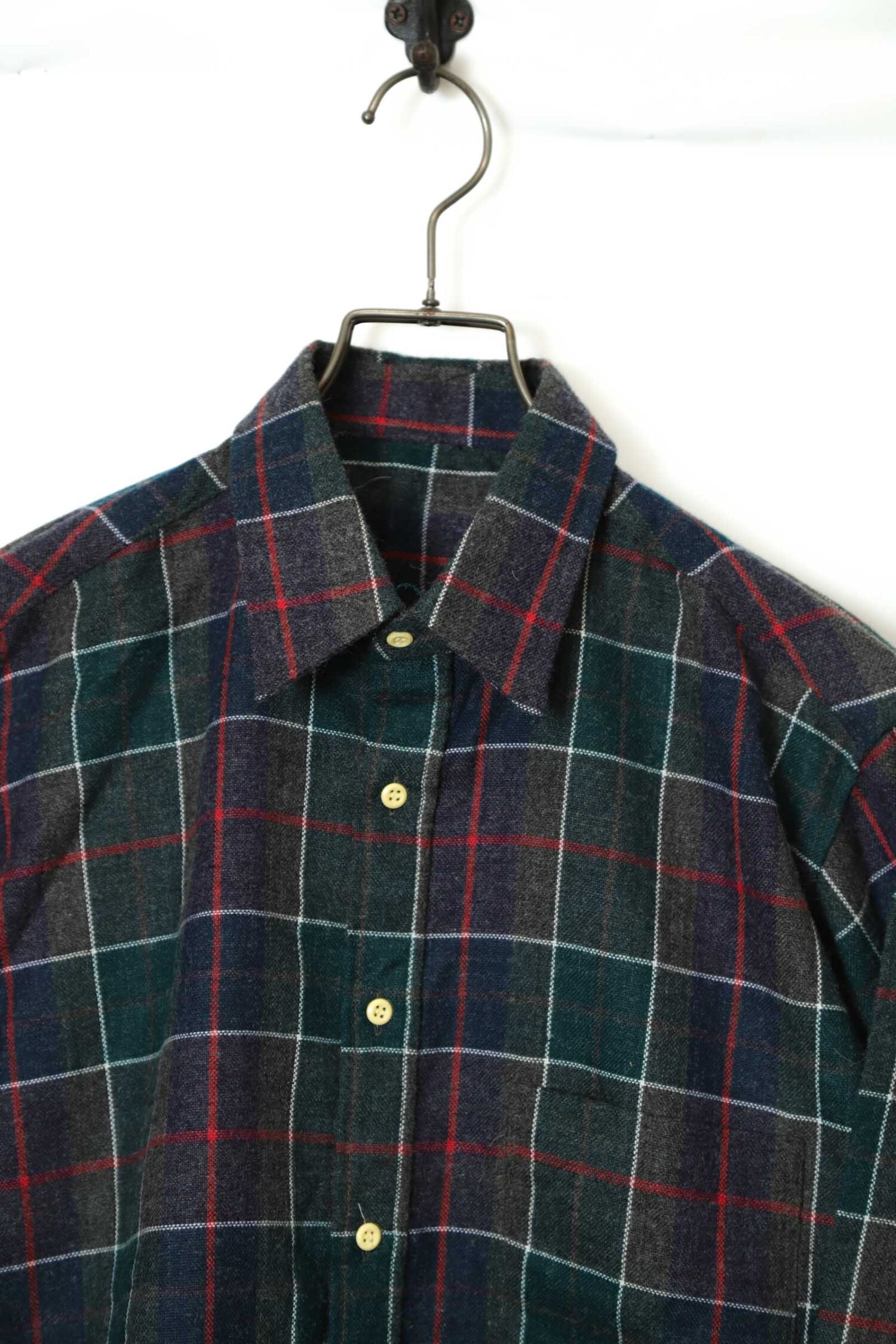 Alternative view of VINTAGE CHECK SHIRT/M