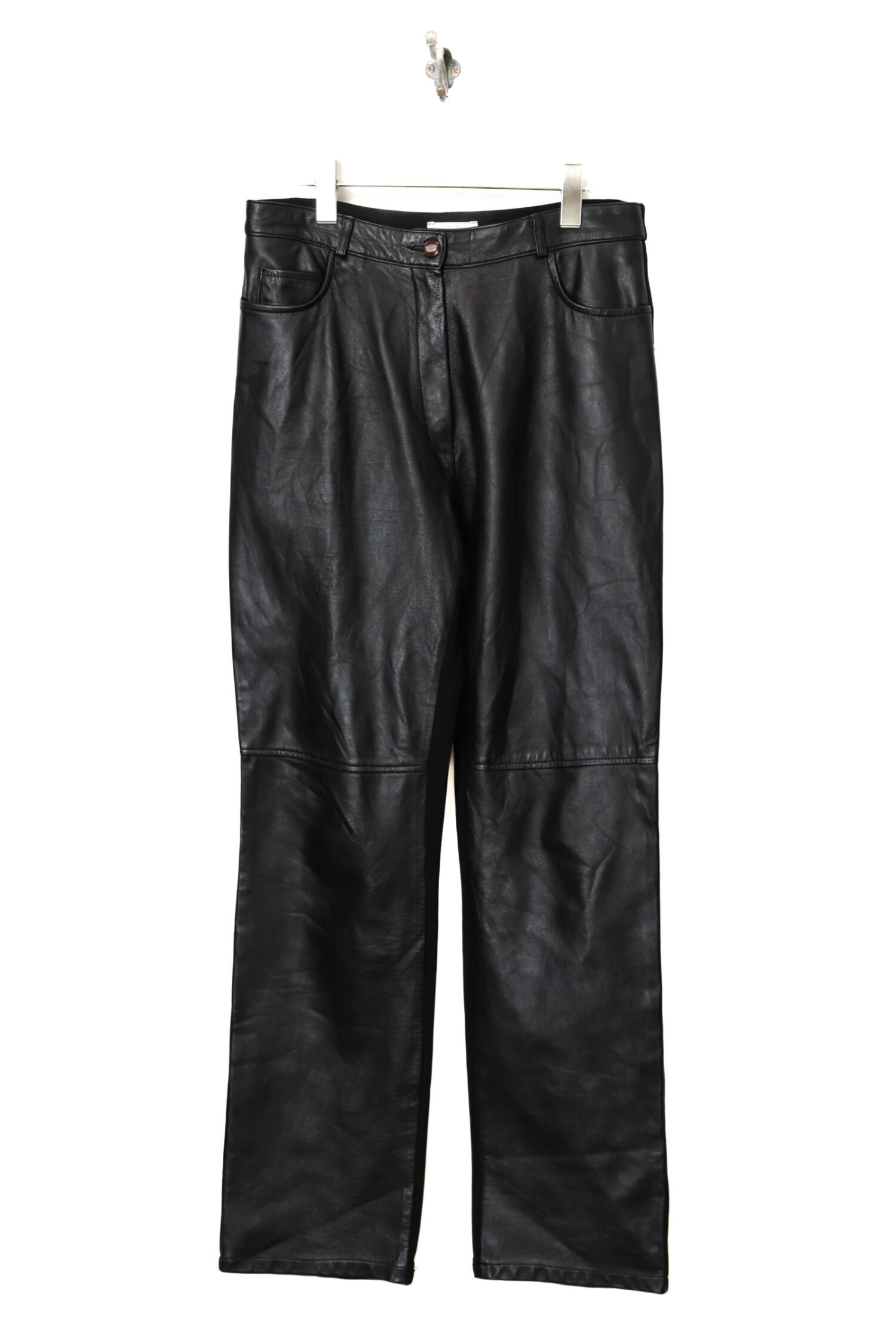 USED FAKE LEATHER PANTS/ABSOLU/W80
