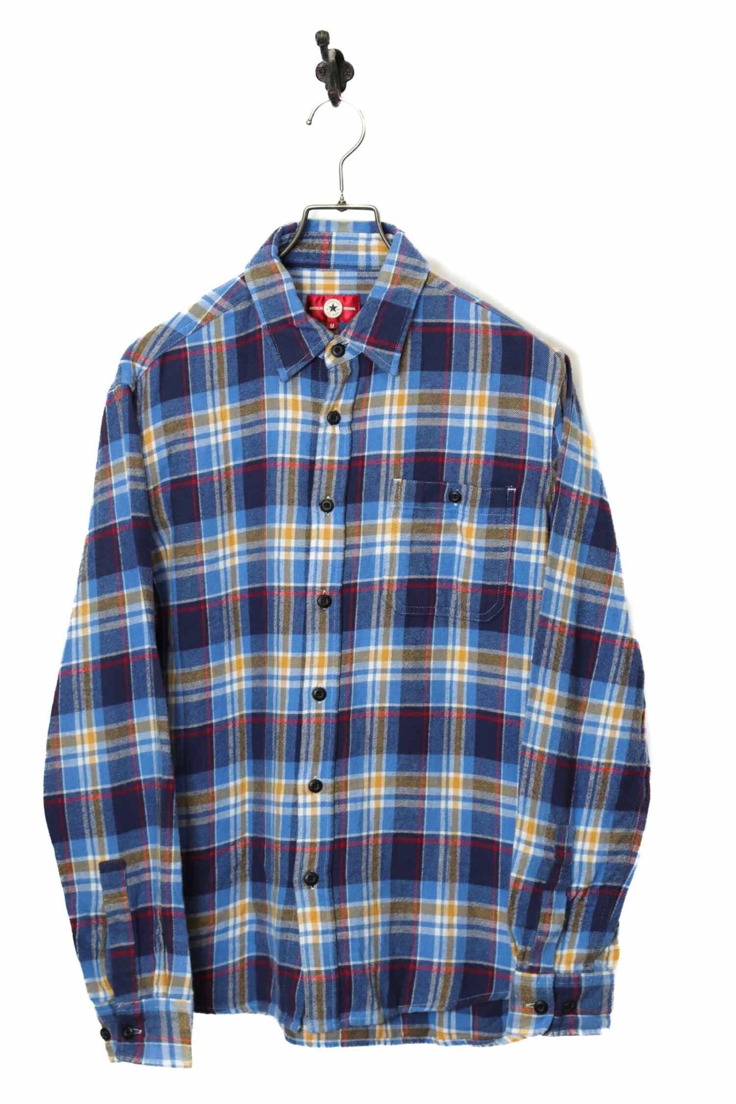 USED CONVERSE CHECK SHIRT/M