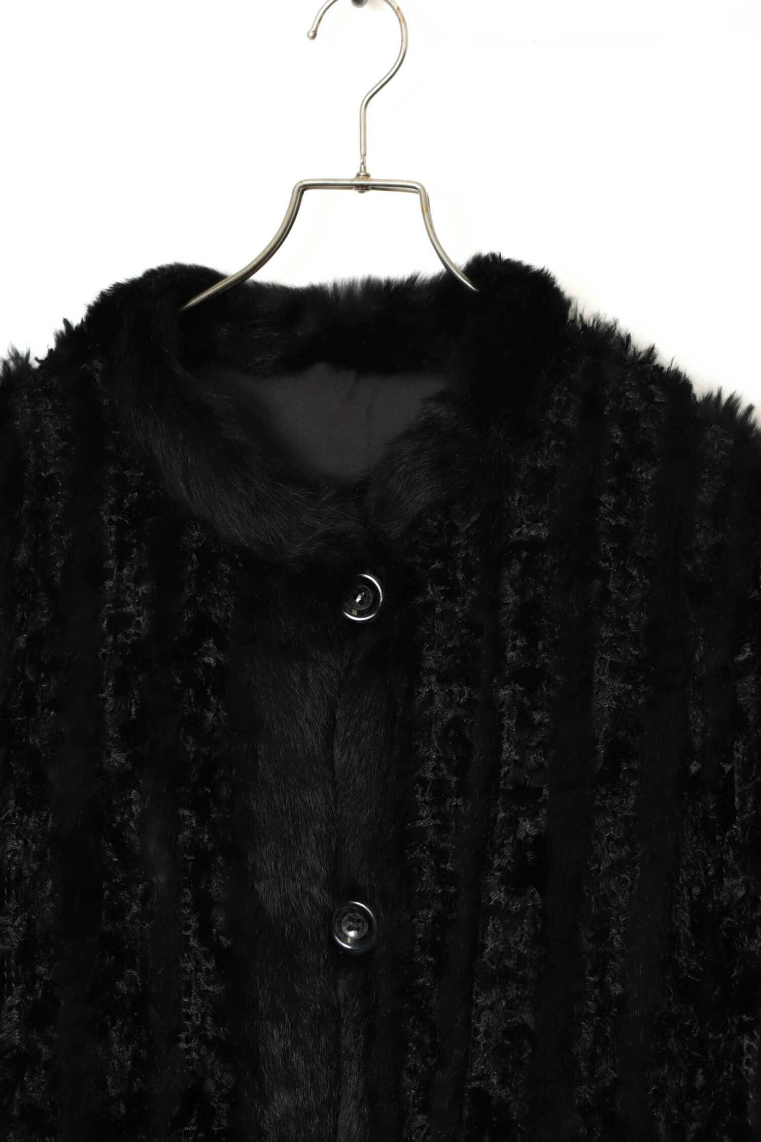 Alternative view of VINTAGE FAKE FUR JACKET/L