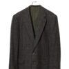 USED WOOL CHECK TAILORED JACKET/BOTANY 500/L