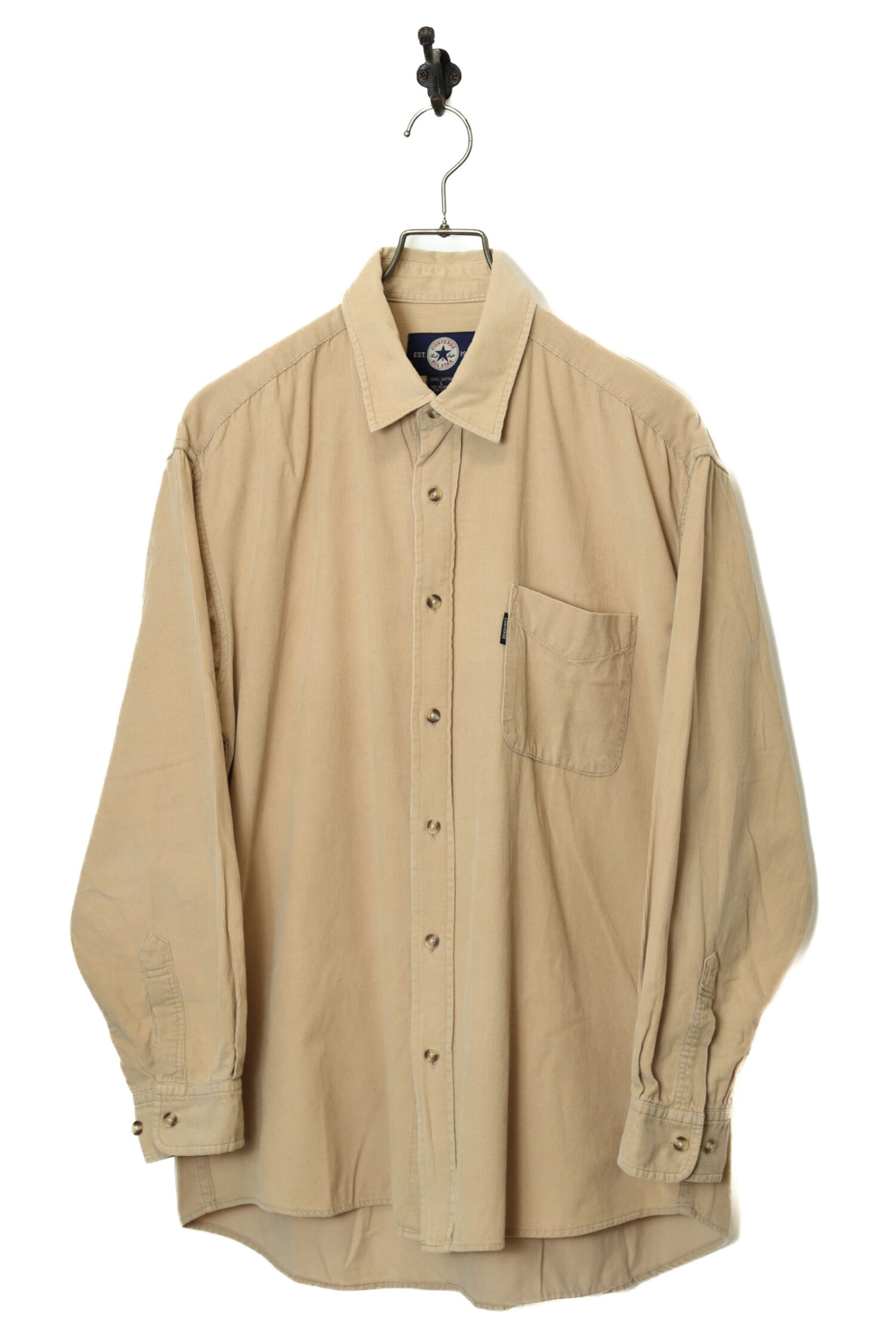 USED CONVERSE CORDUROY SHIRT/L