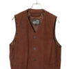USED COW SUEDE VEST/M