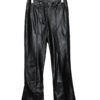 VINTAGE FAKE LEATHER FLARE PANTS/W66