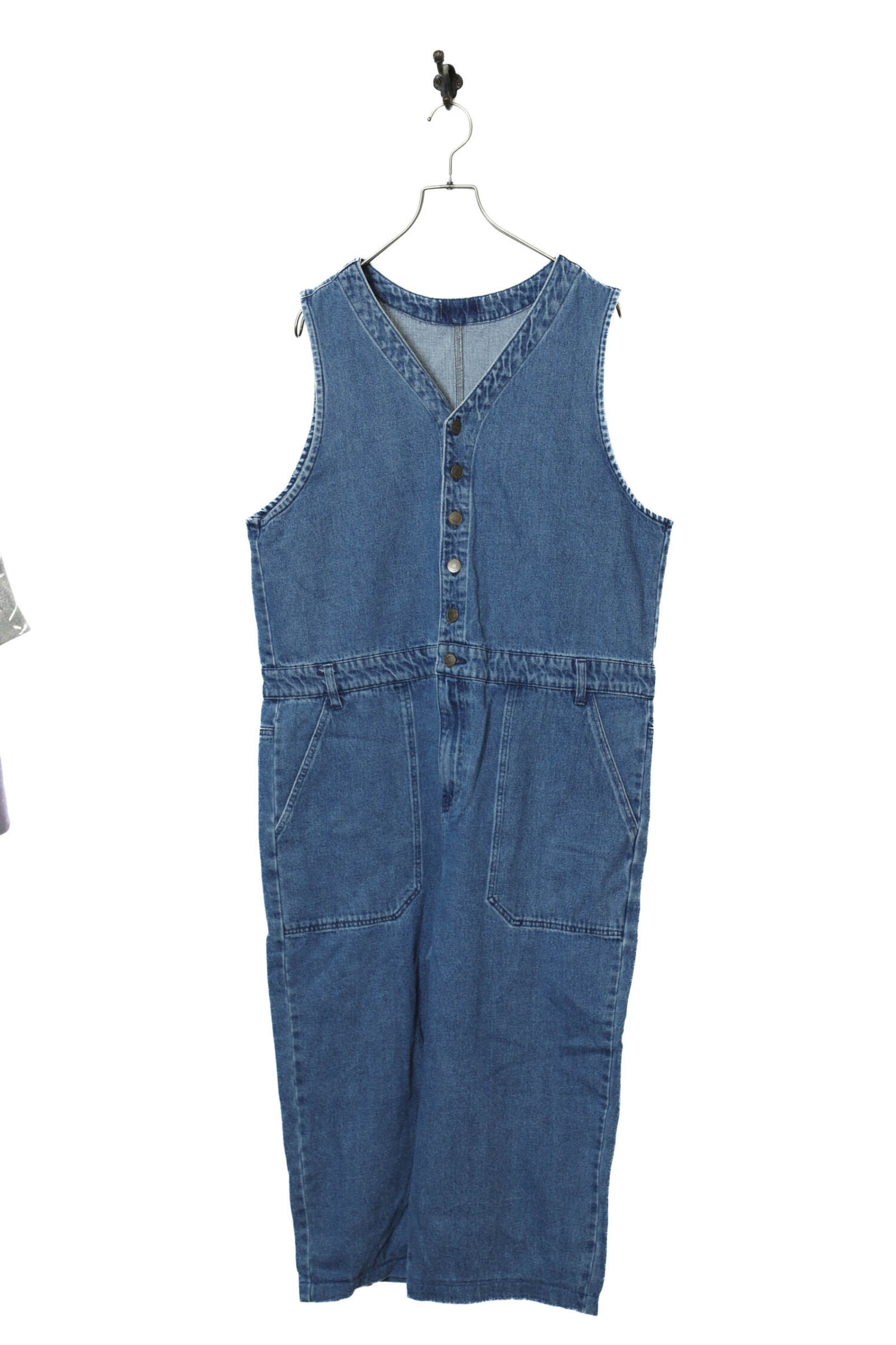 USED DENIM OVERALL/L