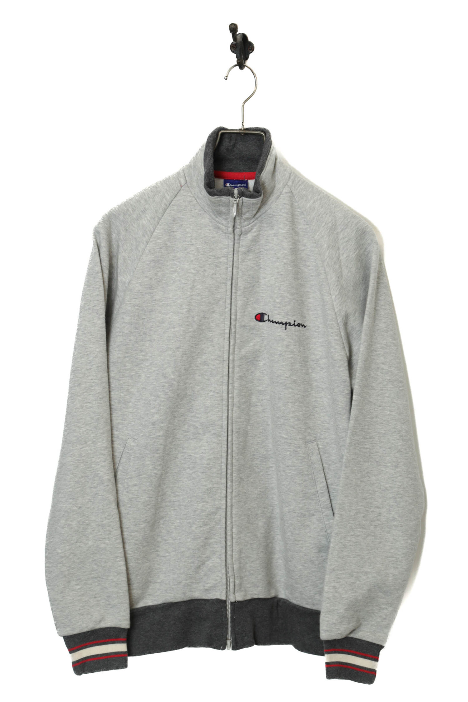 USED CHAMPION SWEAT ZIP-UP TRACK JACKET/L