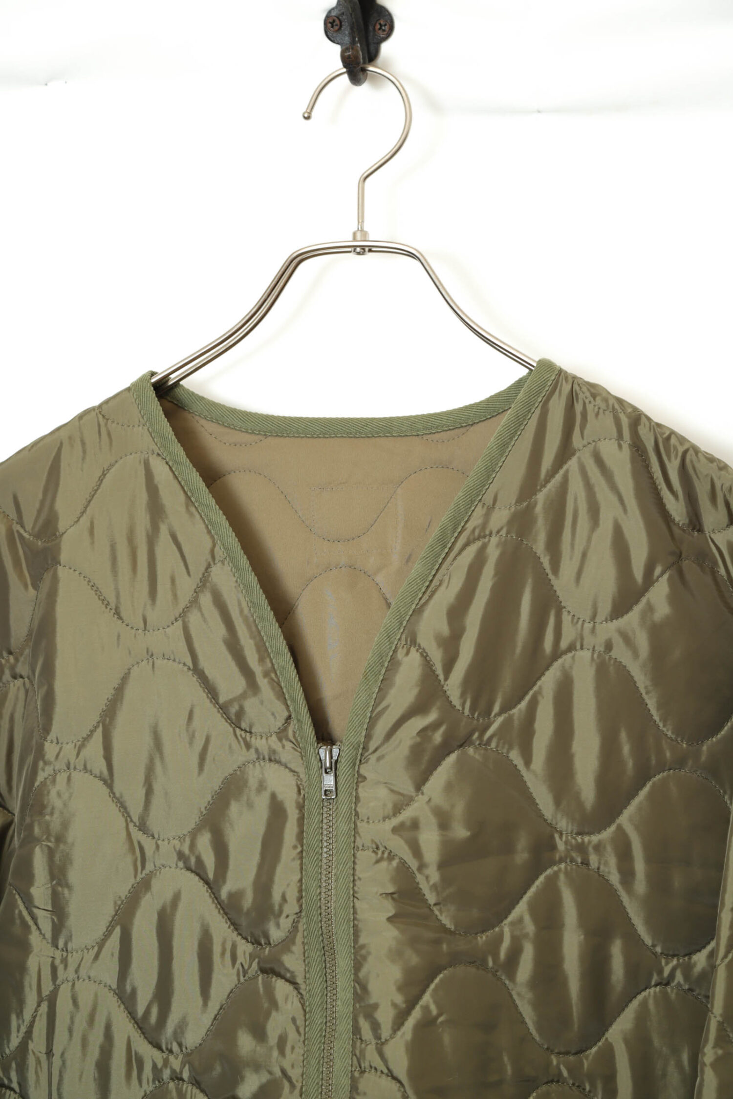 Alternative view of VINTAGE QUILTING JACKET/L
