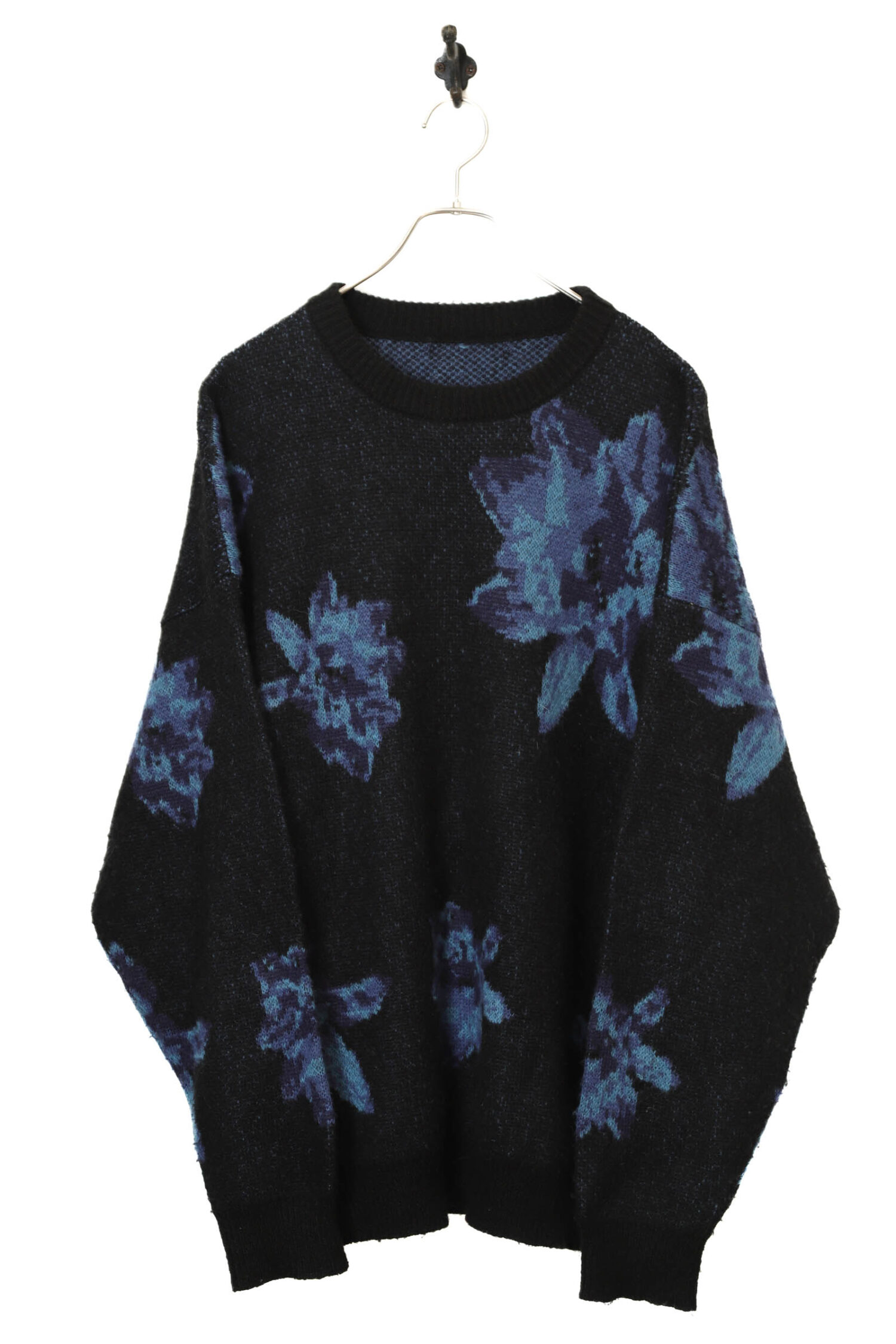 VINTAGE PATTERN KNITED SWEATER/XL