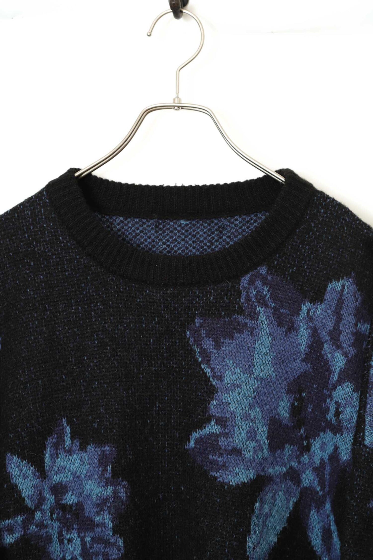 Alternative view of VINTAGE PATTERN KNITED SWEATER/XL