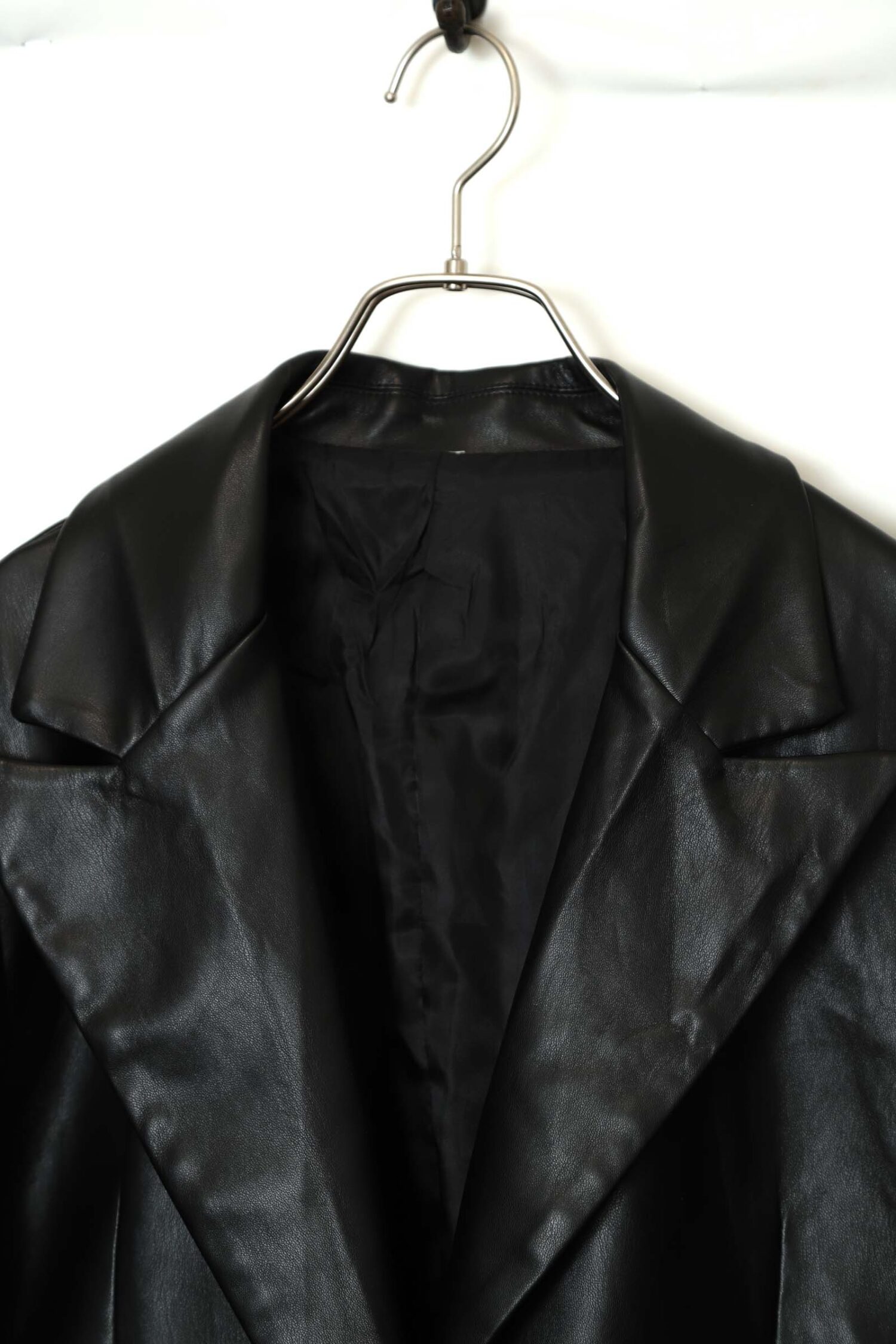 Alternative view of VINTAGE FAKE LEATHER JACKET/M
