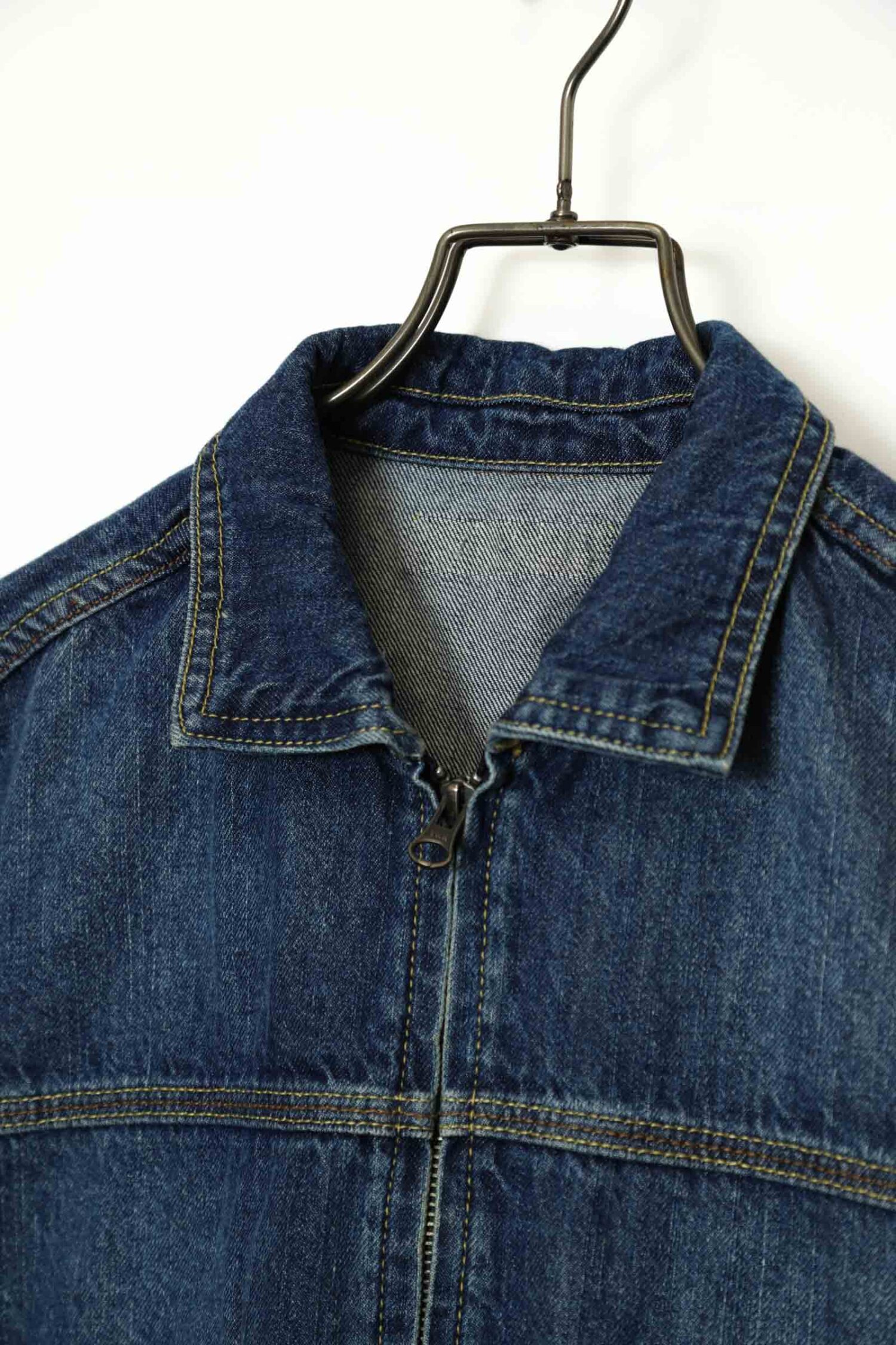 Alternative view of VINTAGE ZIP-UP DENIM JACKET/S