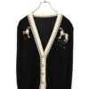 VINTAGE KNITED CARDIGAN/M