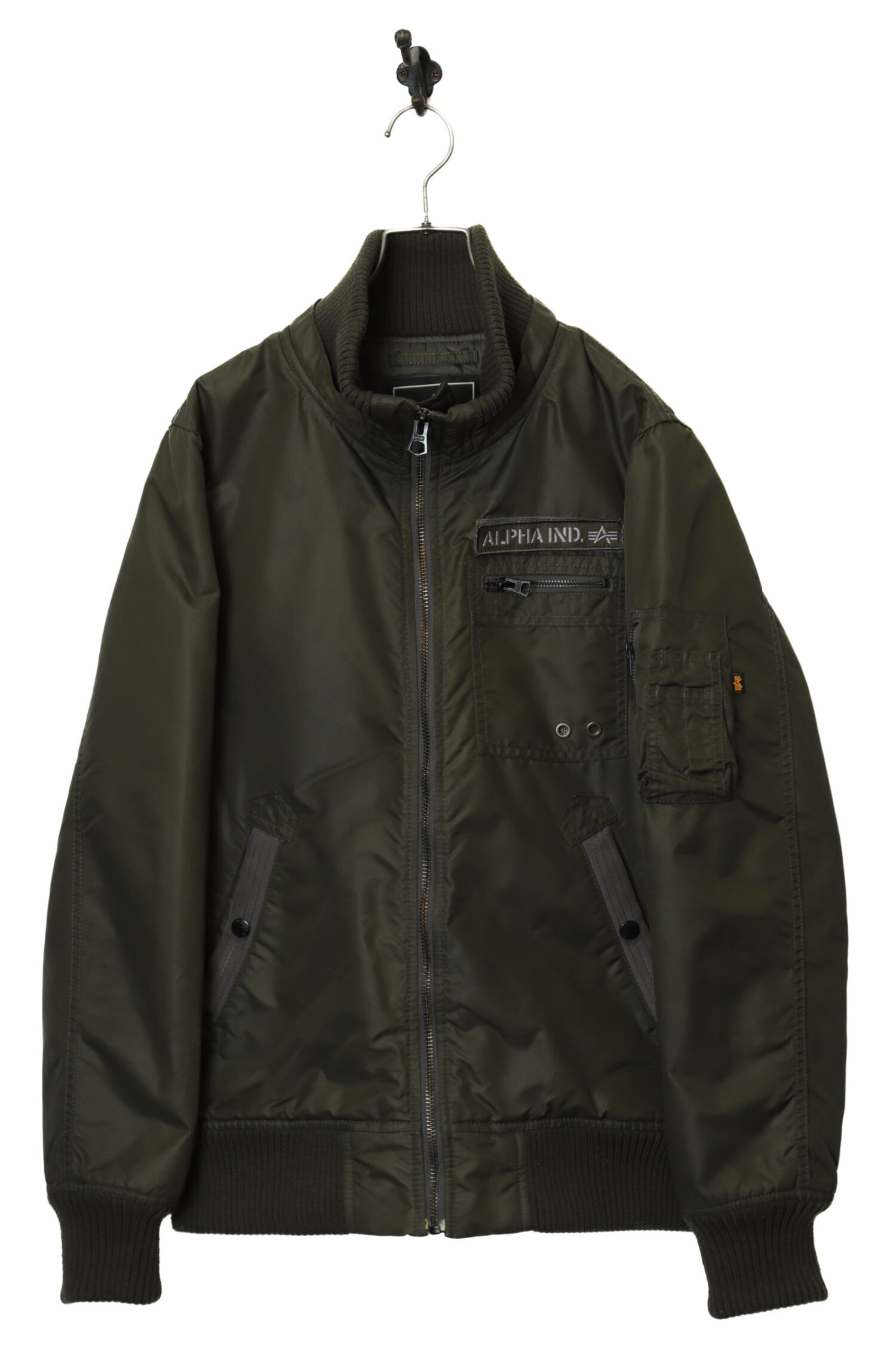 USED ALPHA INDUSTORIES BOMBER JACKET/L