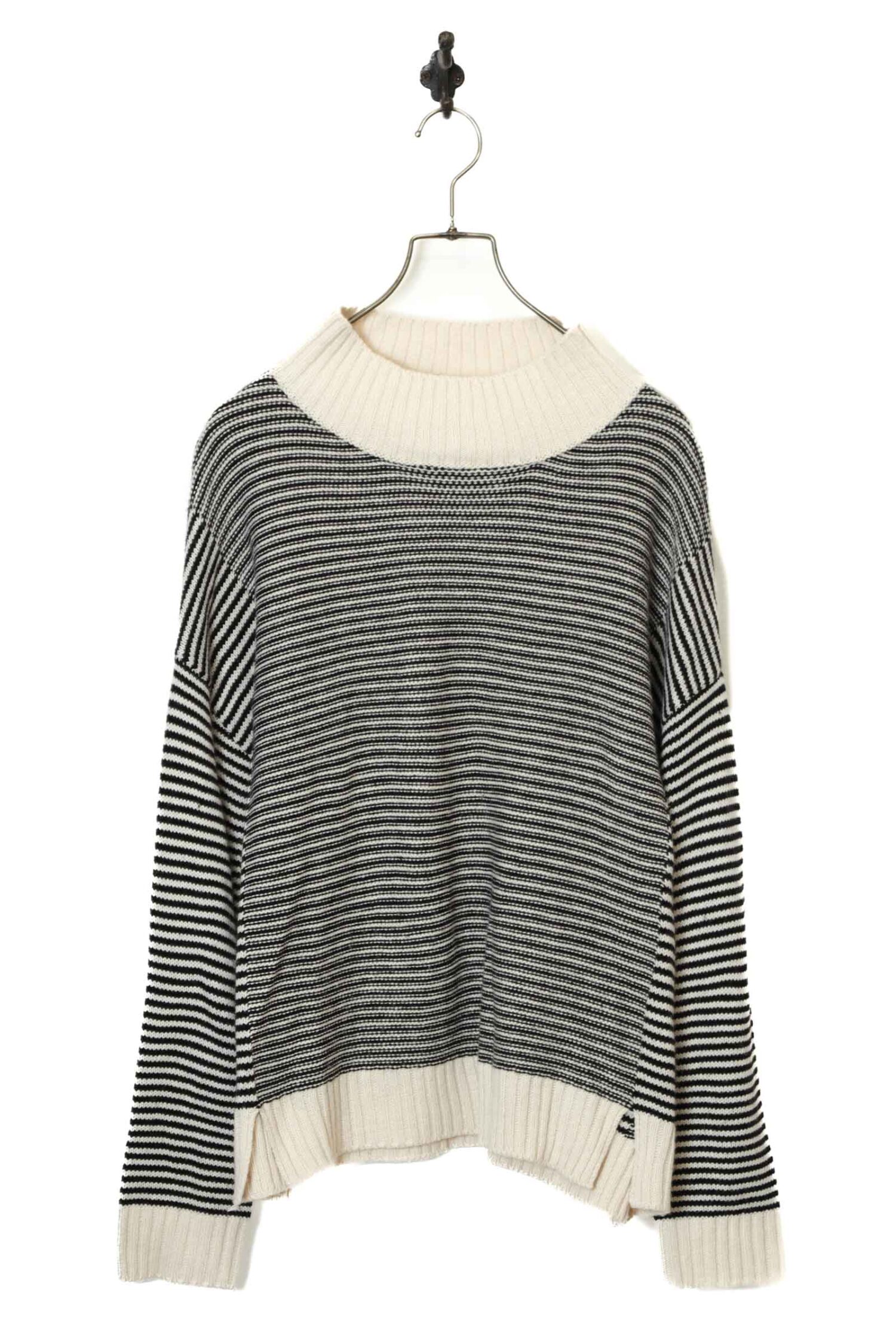 VINTAGE PATTERN KNITED SWEATER/XL