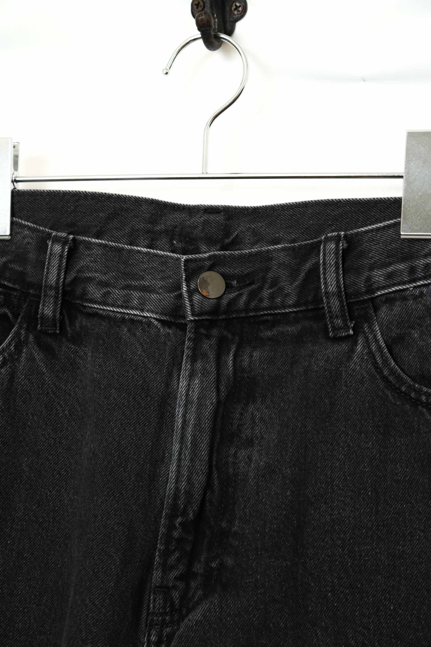 Alternative view of VINTAGE BLACK DENIM PANTS/W82