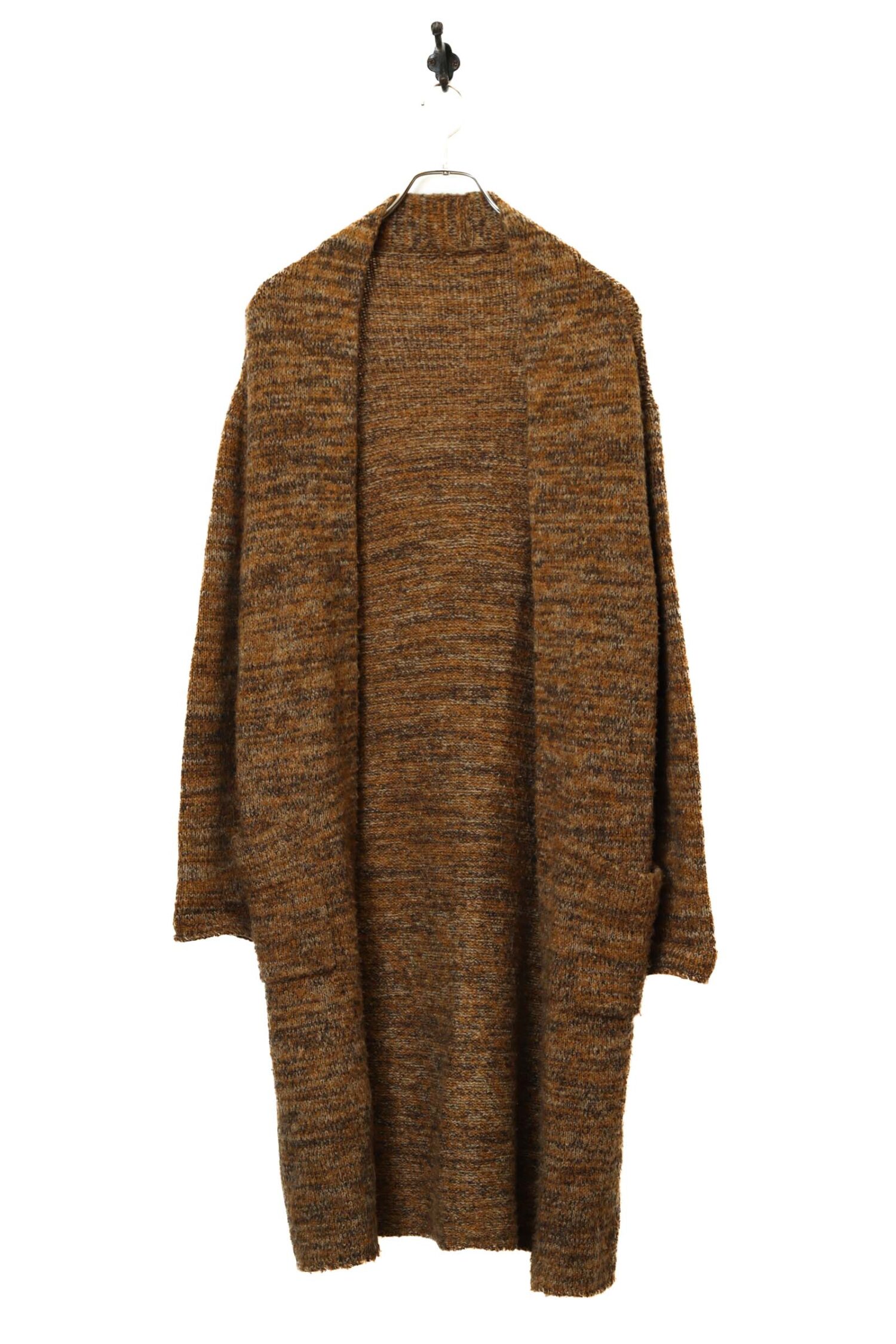 VINTAGE KNITED GOWN COAT/L