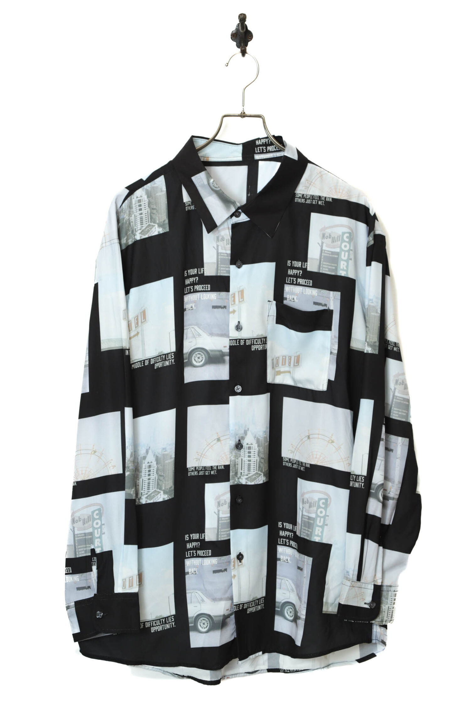 VINTAGE PRINTED SHIRT/XL