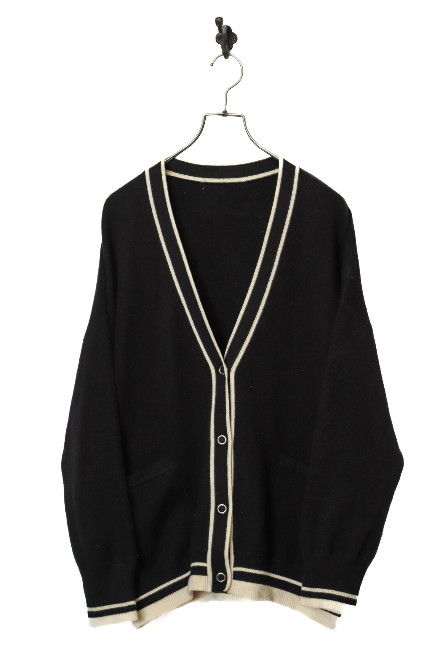 VINTAGE KNITTED CARDIGAN/XL