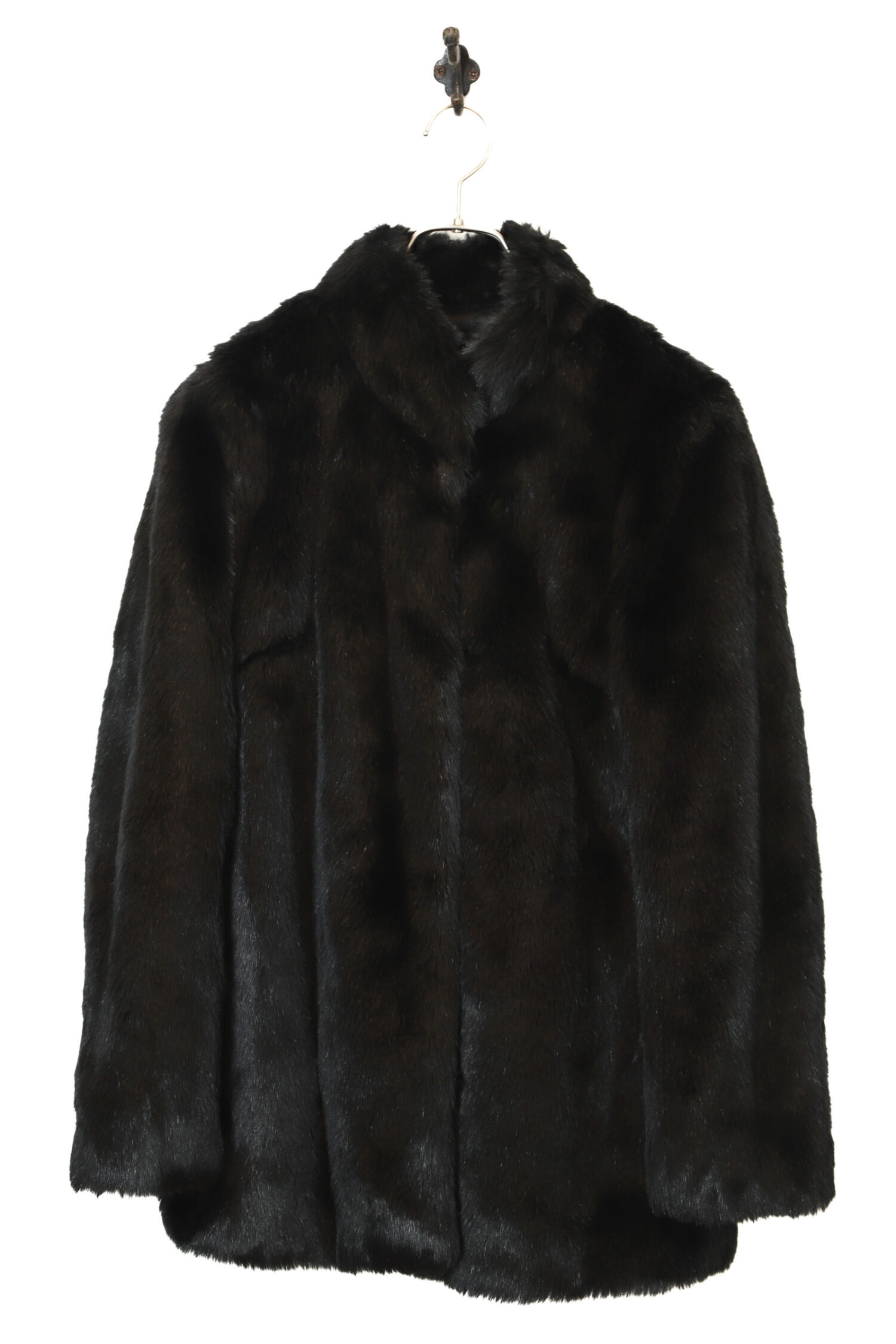 VINTAGE FAKE FUR COAT/S