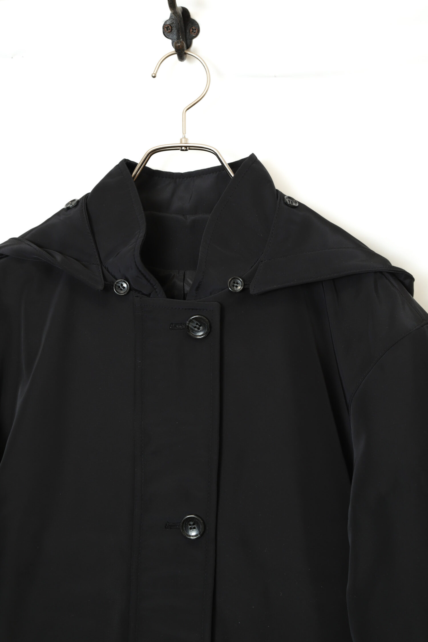 Alternative view of VINTAGE HOODED COAT/L