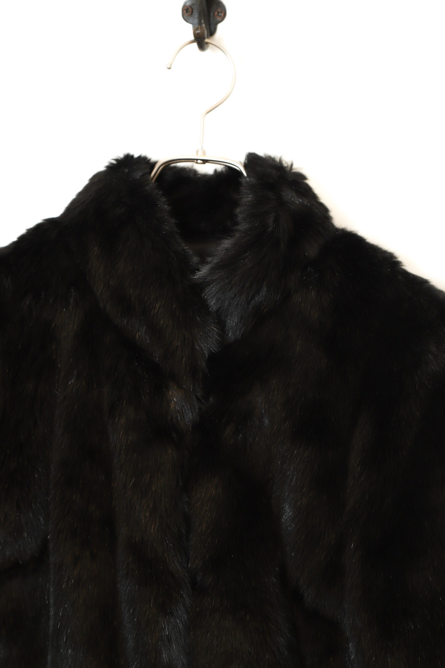 Alternative view of VINTAGE FAKE FUR COAT/S