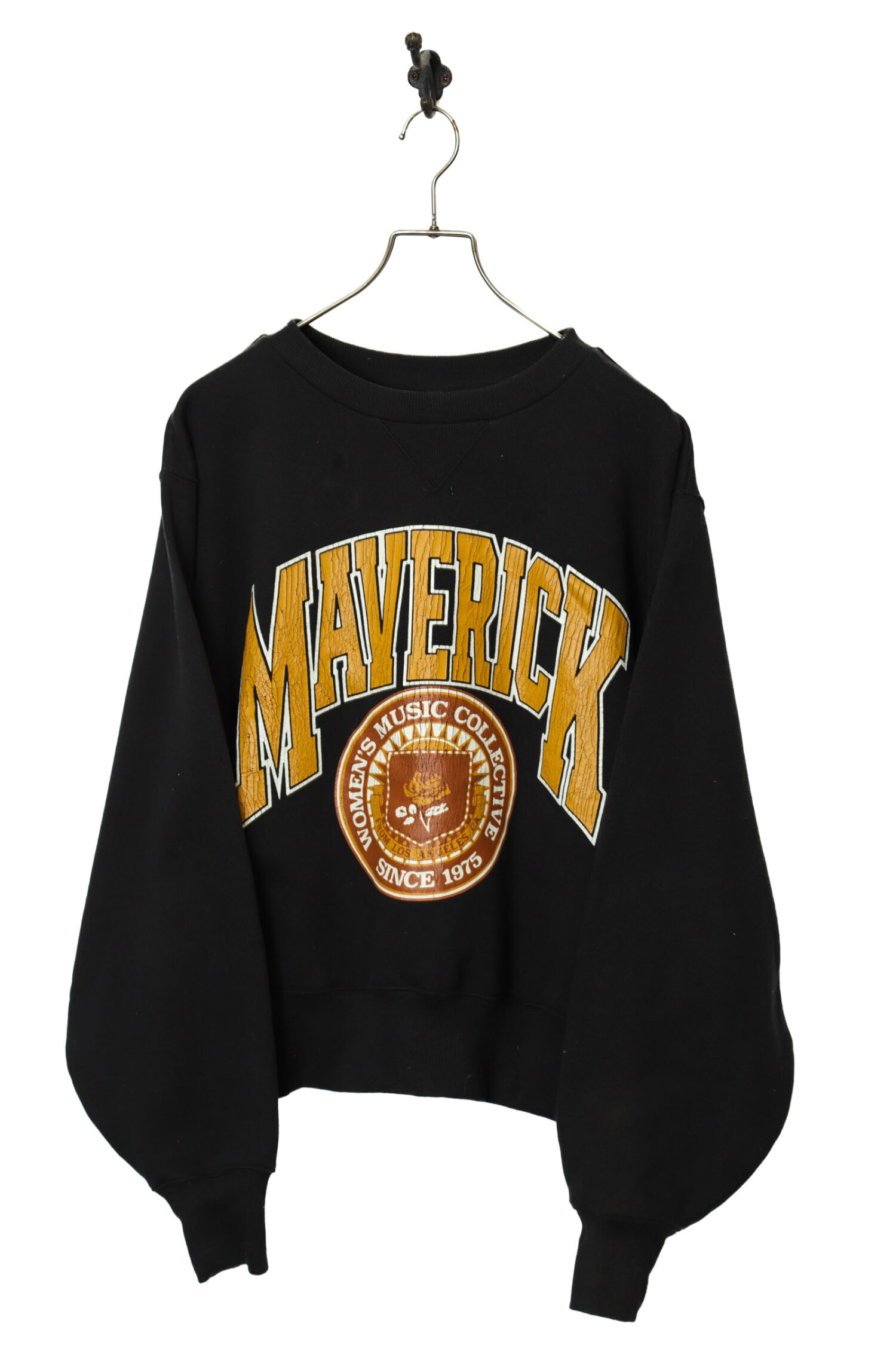 VINTAGE DESIGN PRINTED SWEAT SHIRT/XL