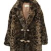USED FAKE FUR COAT/MADE IN ITALY/L