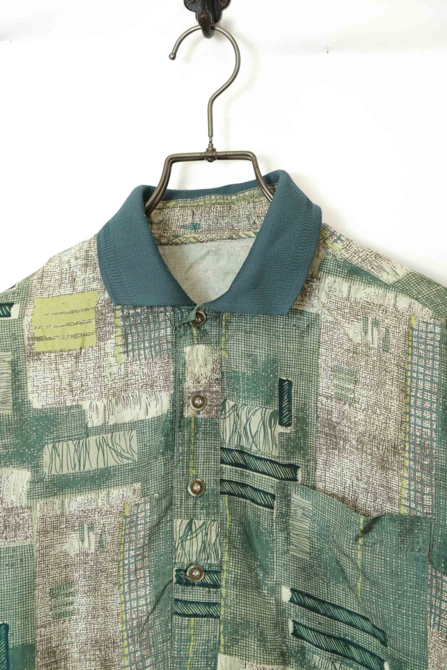 Alternative view of VINTAGE PRINTED PULL-OVER SHIRT/M