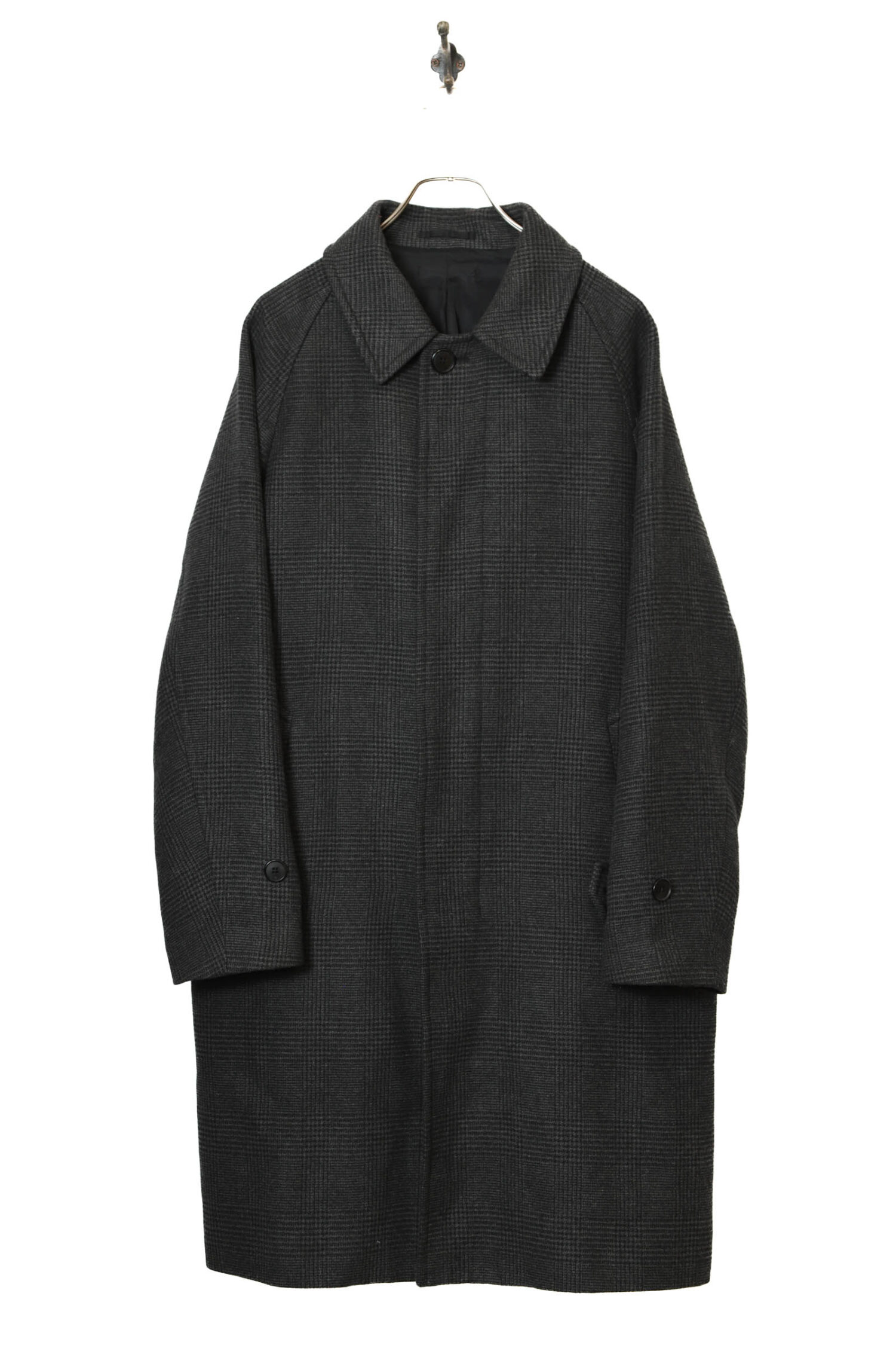 VINTAGE CONVERTIBLE COLLAR COAT/L