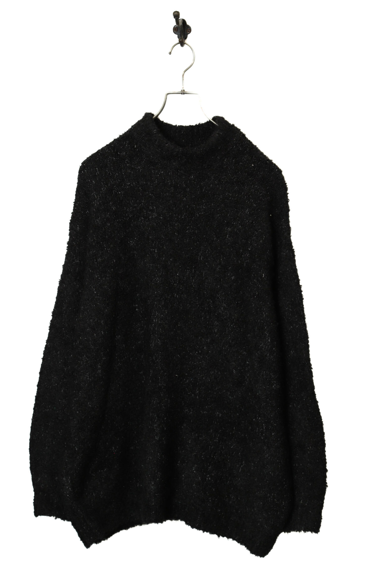 VINTAGE MOCK-NECK KNITED SWEATER/XL