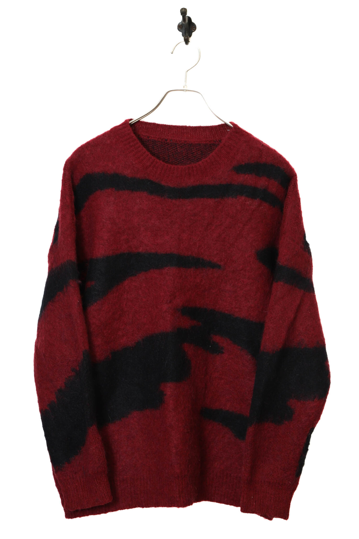 VINTAGE PATTERN KNITED SWEATER/L