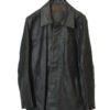 VINTAGE COW LEATHER JACKET/M
