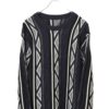 VINTAGE PATTERN KNITED SWEATER/M