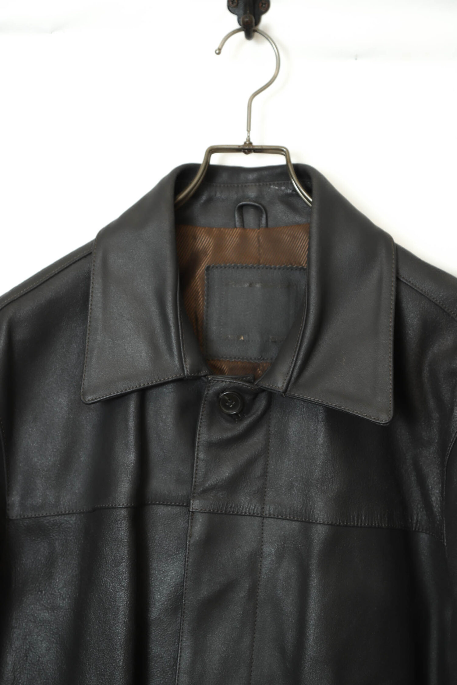 VINTAGE COW LEATHER JACKET/M | 古着屋FERANTRACING【公式】|東京