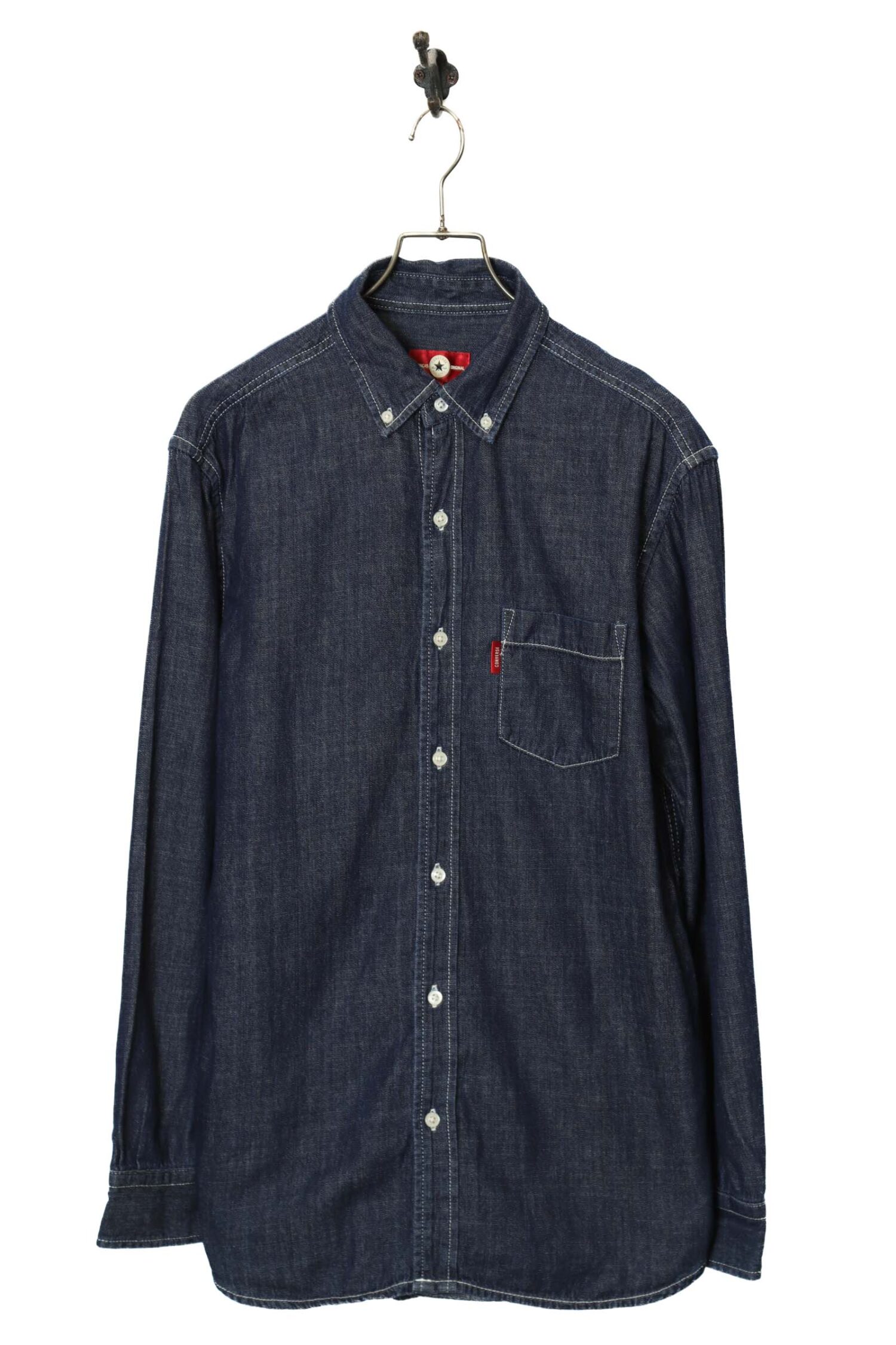 USED CONVERSE CHAMBRAY SHIRT/L