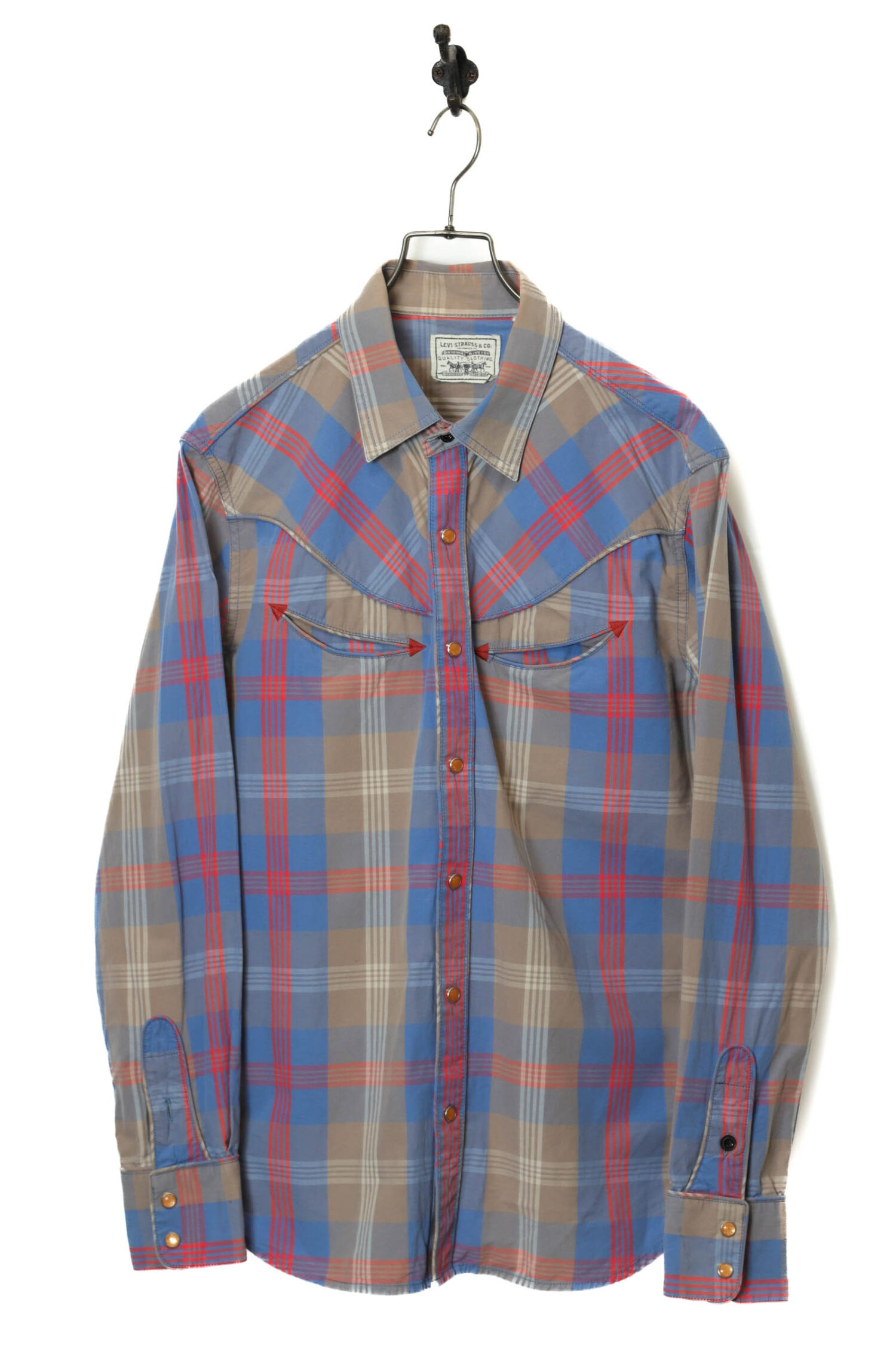 USED LEVIS WESTERN SHIRT/L